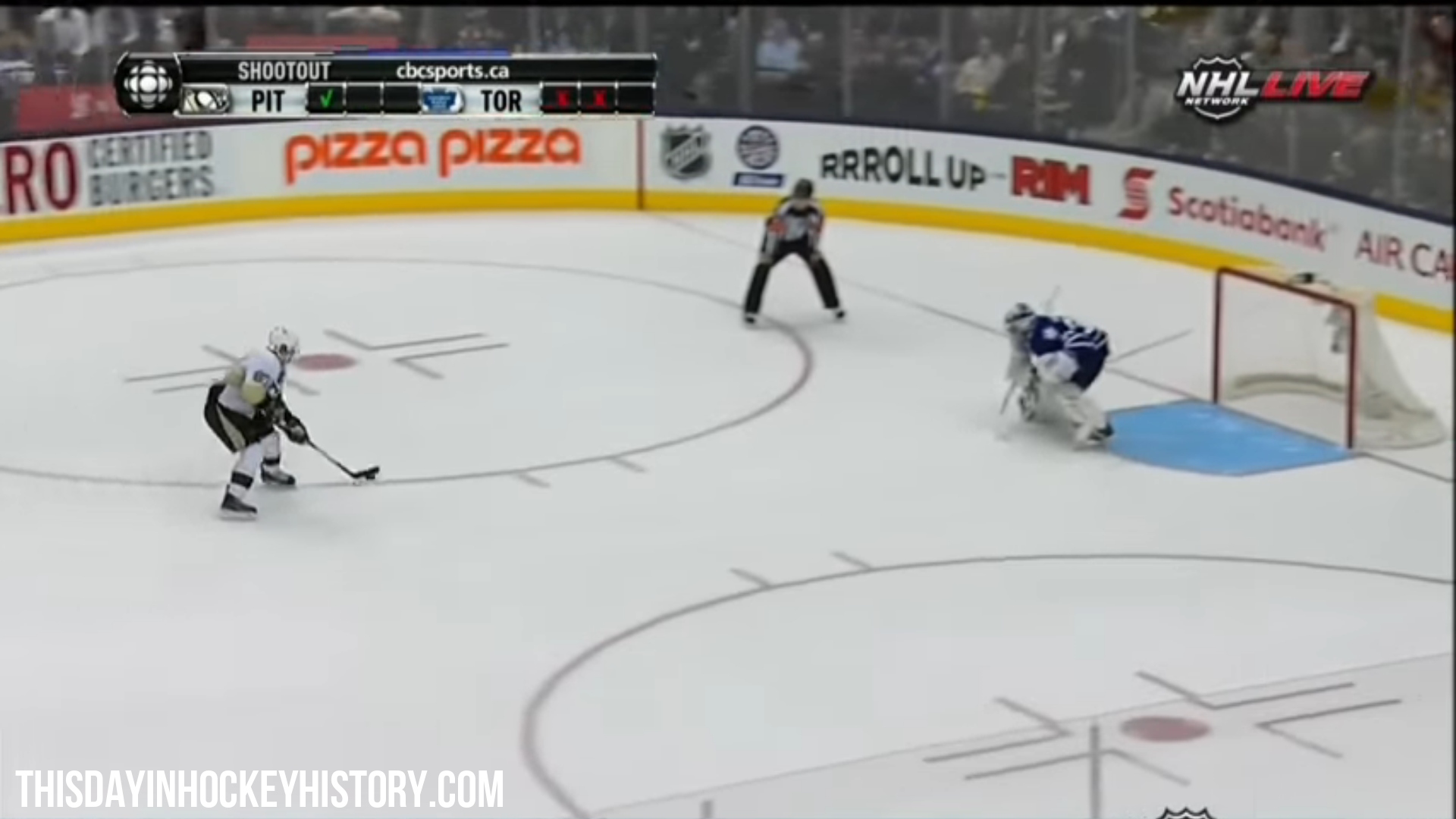 This Day In Hockey History-March 9, 2013-Pittsburgh Penguins vs Toronto Maple Leafs Shootout