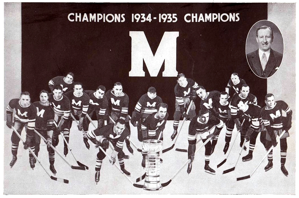 This Day In Hockey History-April 9, 1935-Maroons Trounce Leafs 4-1 To Capture Stanley Cup