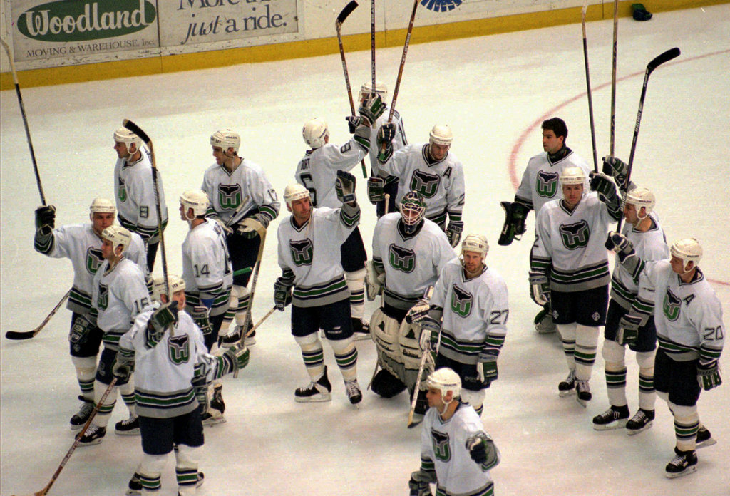 This Day In Hockey History-April 13, 1997-Hartford Whalers Play Final Home Game