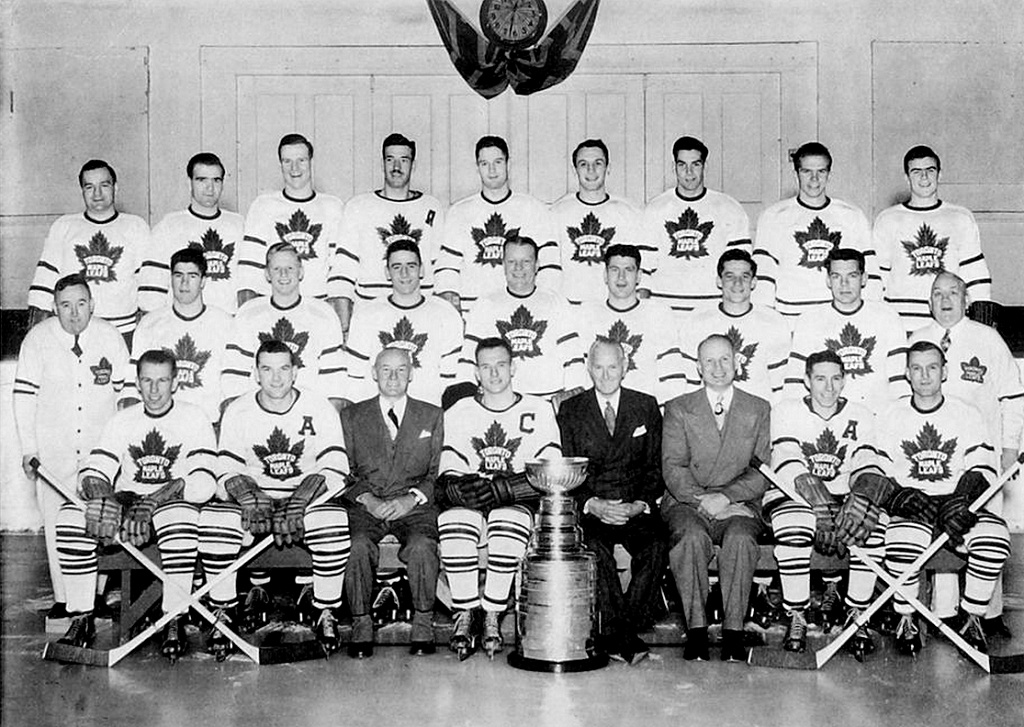 This Day In Hockey History-April 17, 1949-Leafs Make History With Third Cup Win