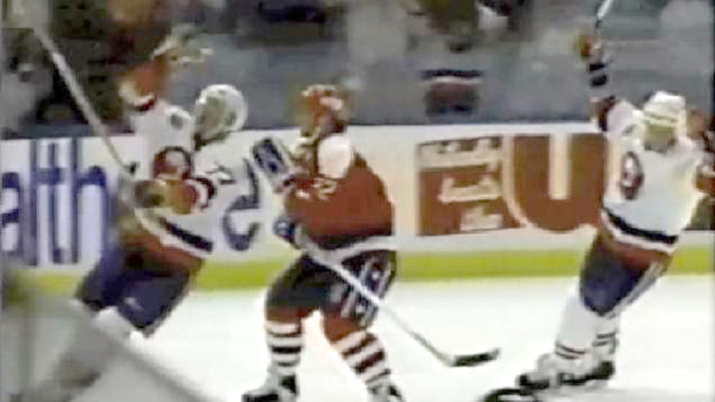 This Day In Hockey History-April 29, 1993- Dale Hunter Chepashot on Pierre Turgeon