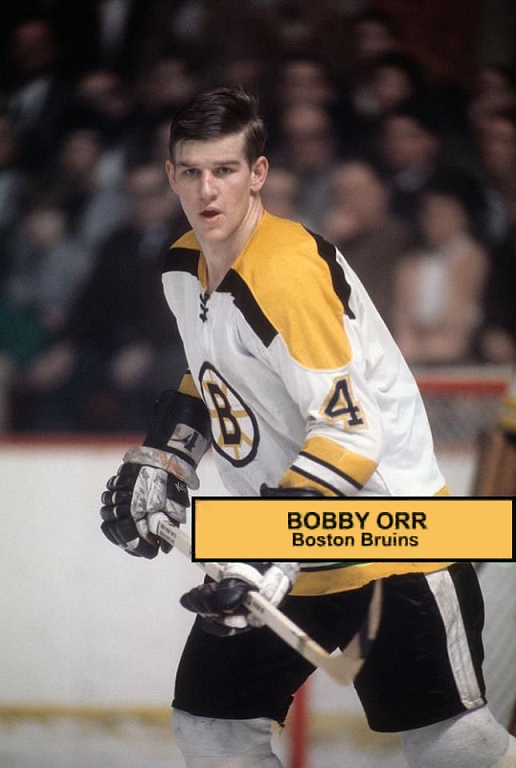 Boston Bruins defenseman Bobby Orr 