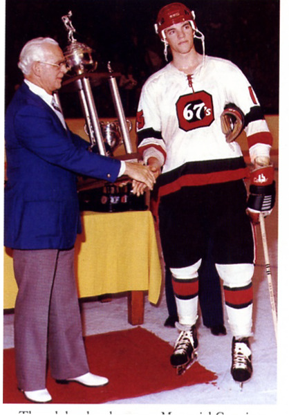 Bobby Smith with the Ottawa 67's
