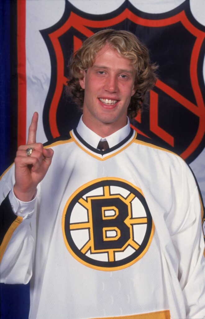 Boston Bruins Joe Thornton 1997 NHL Draft