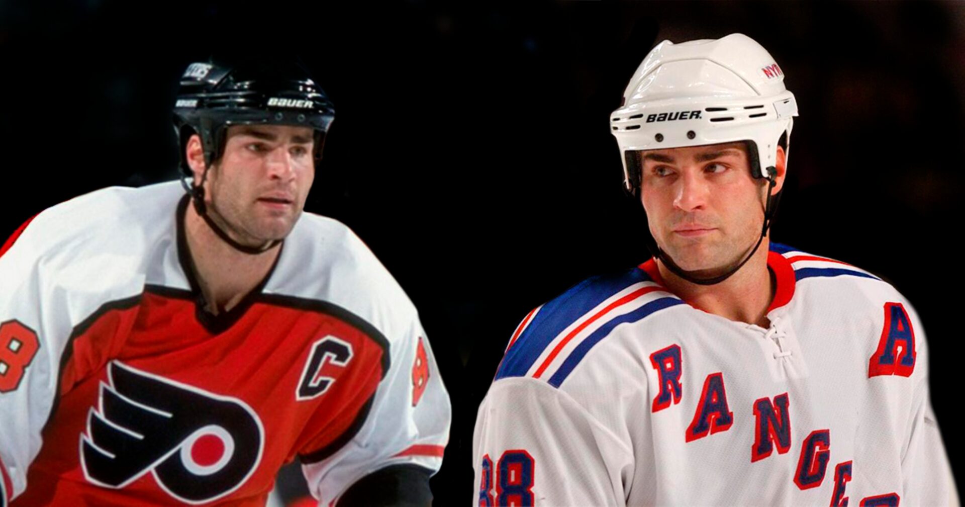 Eric Lindros Finally Wears a Quebec Nordiques Jersey
