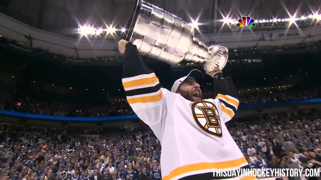 This Day In Hockey History-June 15, 2011-Boston Bruins Win the Stanley Cup
