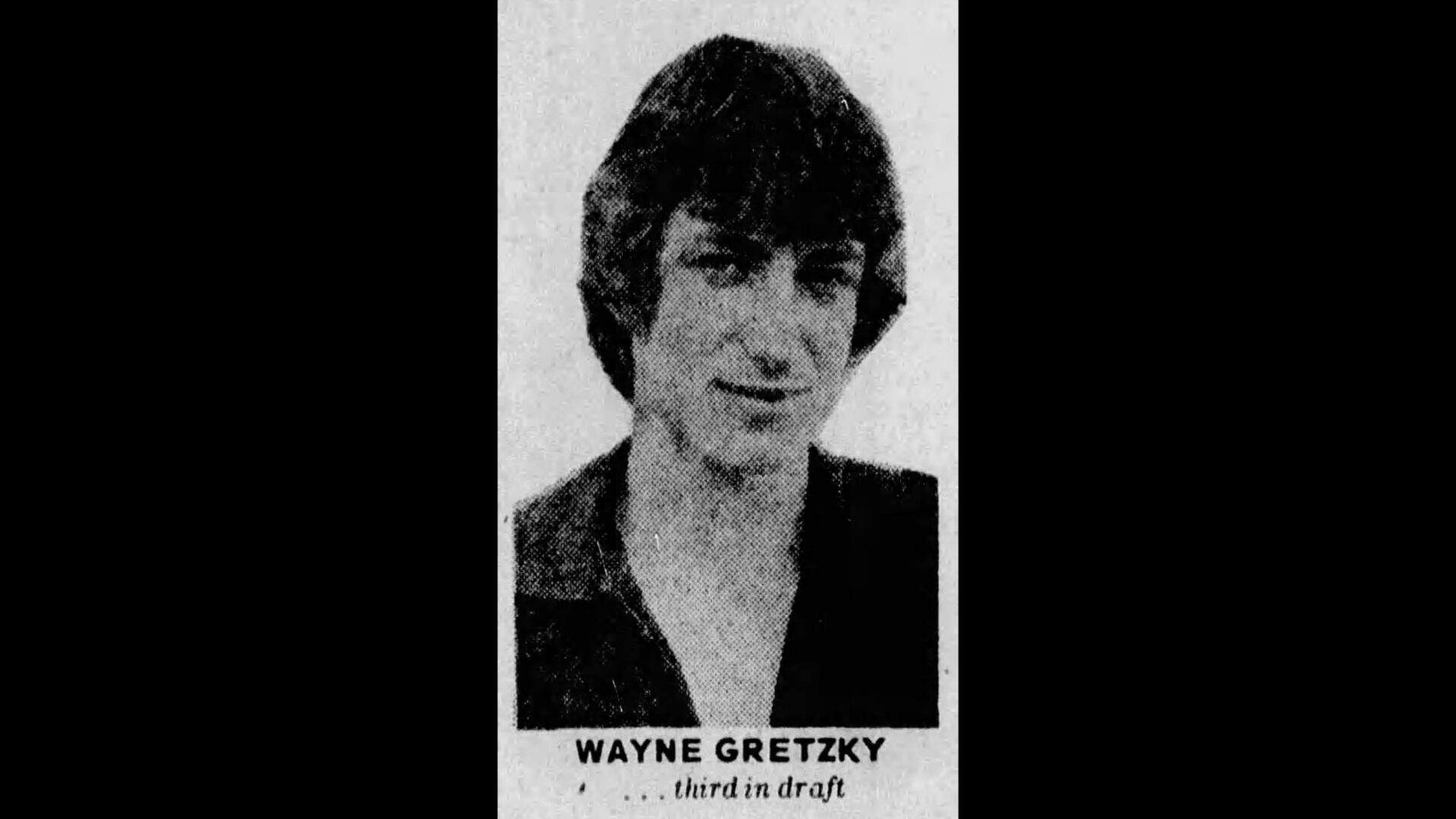 This Day In Hockey History-June 6, 1977-Wayne Gretzky Drafted 3rd Overall by Sault Ste. Marie Greyhounds