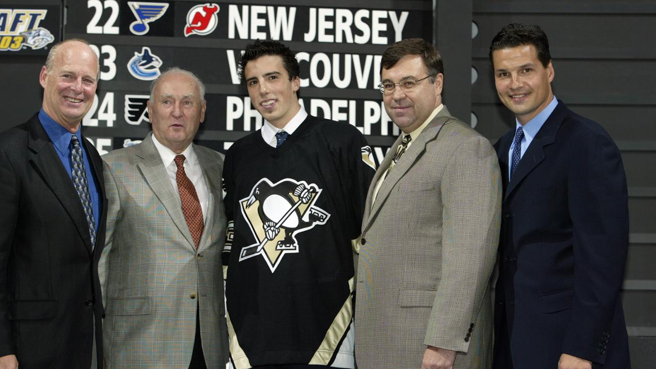 This Day In Hockey History-June 21, 2003-Penguins trade for top pick, select Marc Andre Fleury