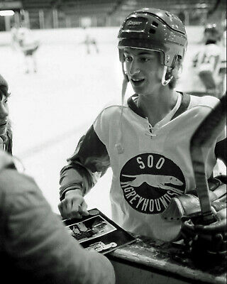 Wayne Gretzky Sault Ste. Marie Greyhounds