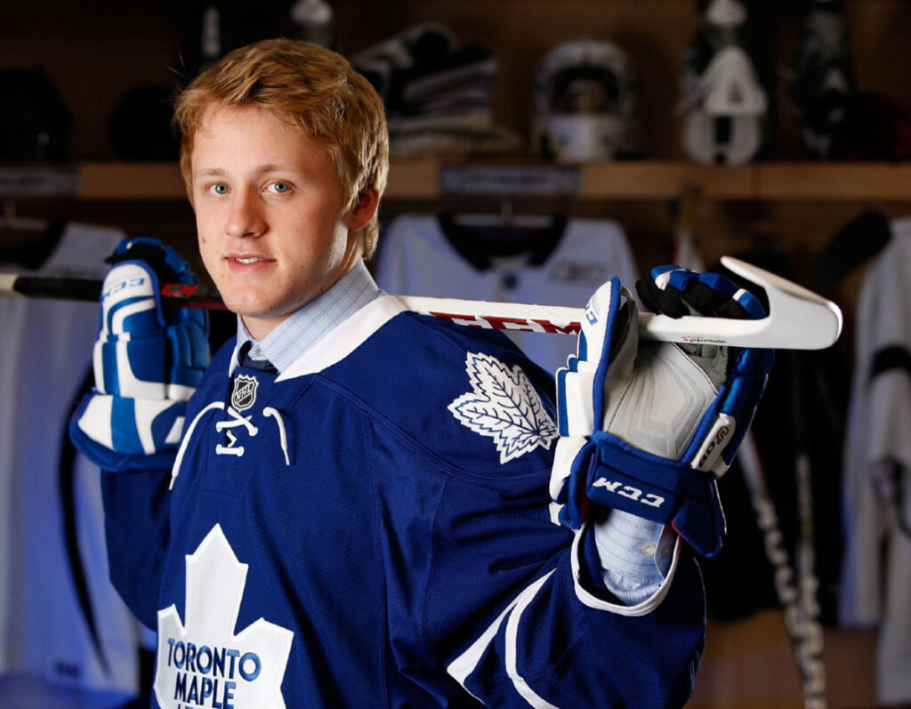 Toronto Maple Leafs Morgan Rielly 2012 NHL draft