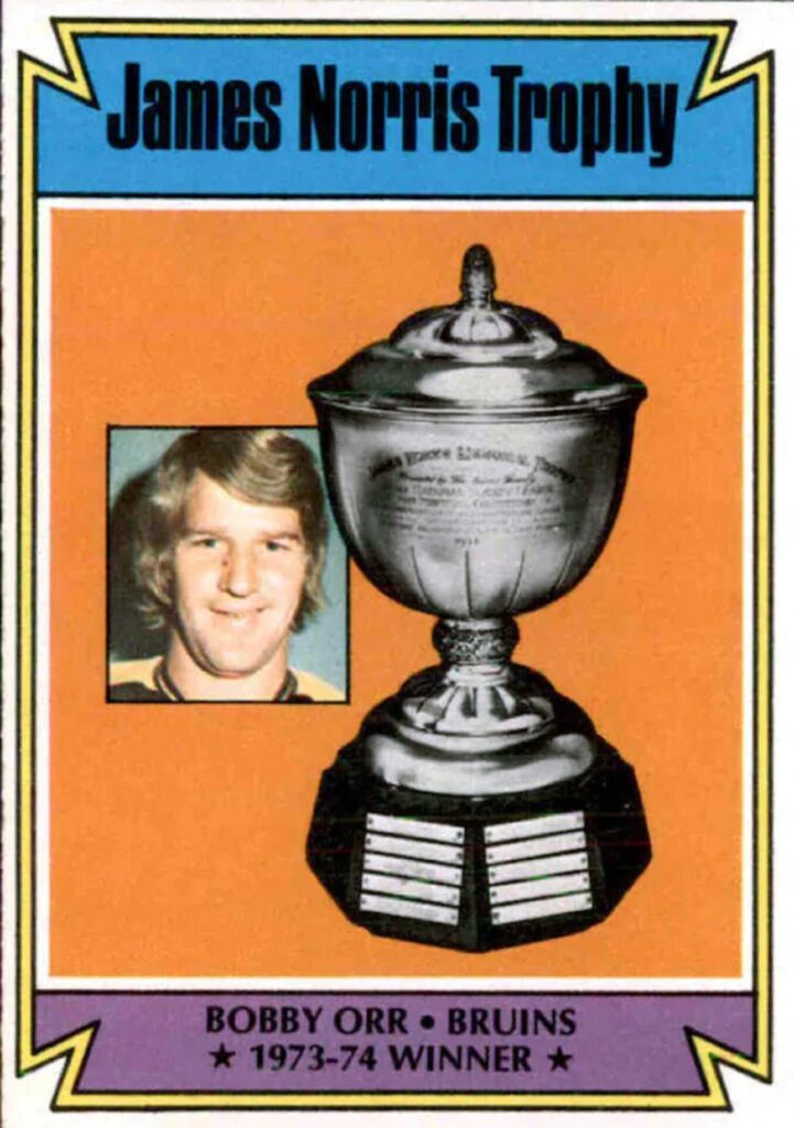 Bobby Orr 1974 Norris Trophy